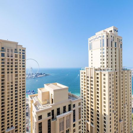 Luxury Jbr - Full Sea View - Free 5* Beach Resorts Access Dubai Buitenkant foto