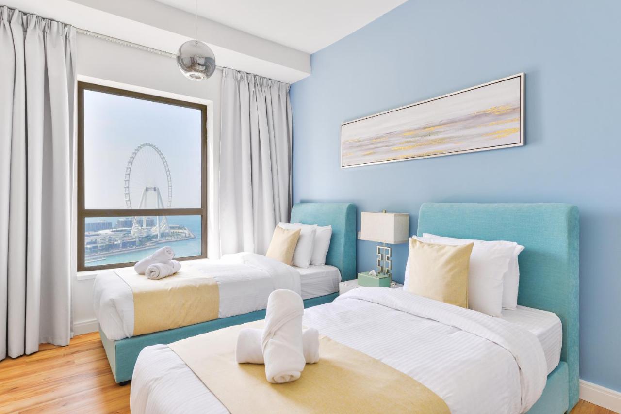 Luxury Jbr - Full Sea View - Free 5* Beach Resorts Access Dubai Buitenkant foto