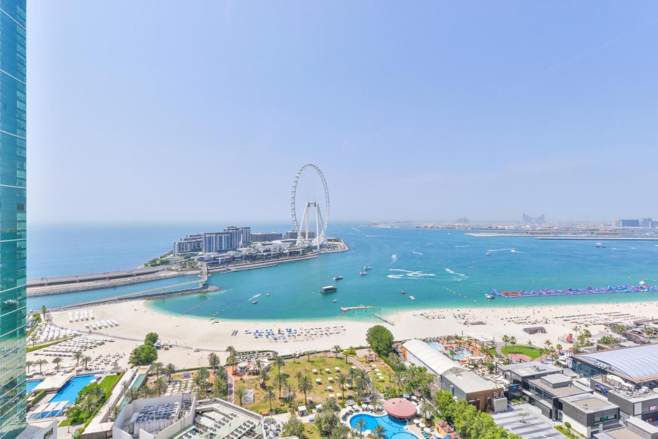 Luxury Jbr - Full Sea View - Free 5* Beach Resorts Access Dubai Buitenkant foto