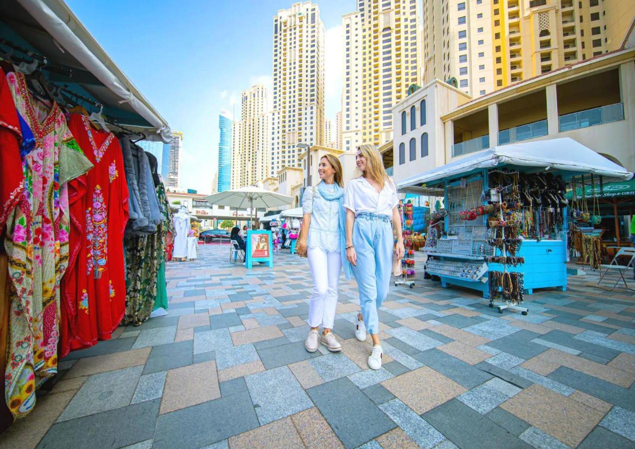 Luxury Jbr - Full Sea View - Free 5* Beach Resorts Access Dubai Buitenkant foto