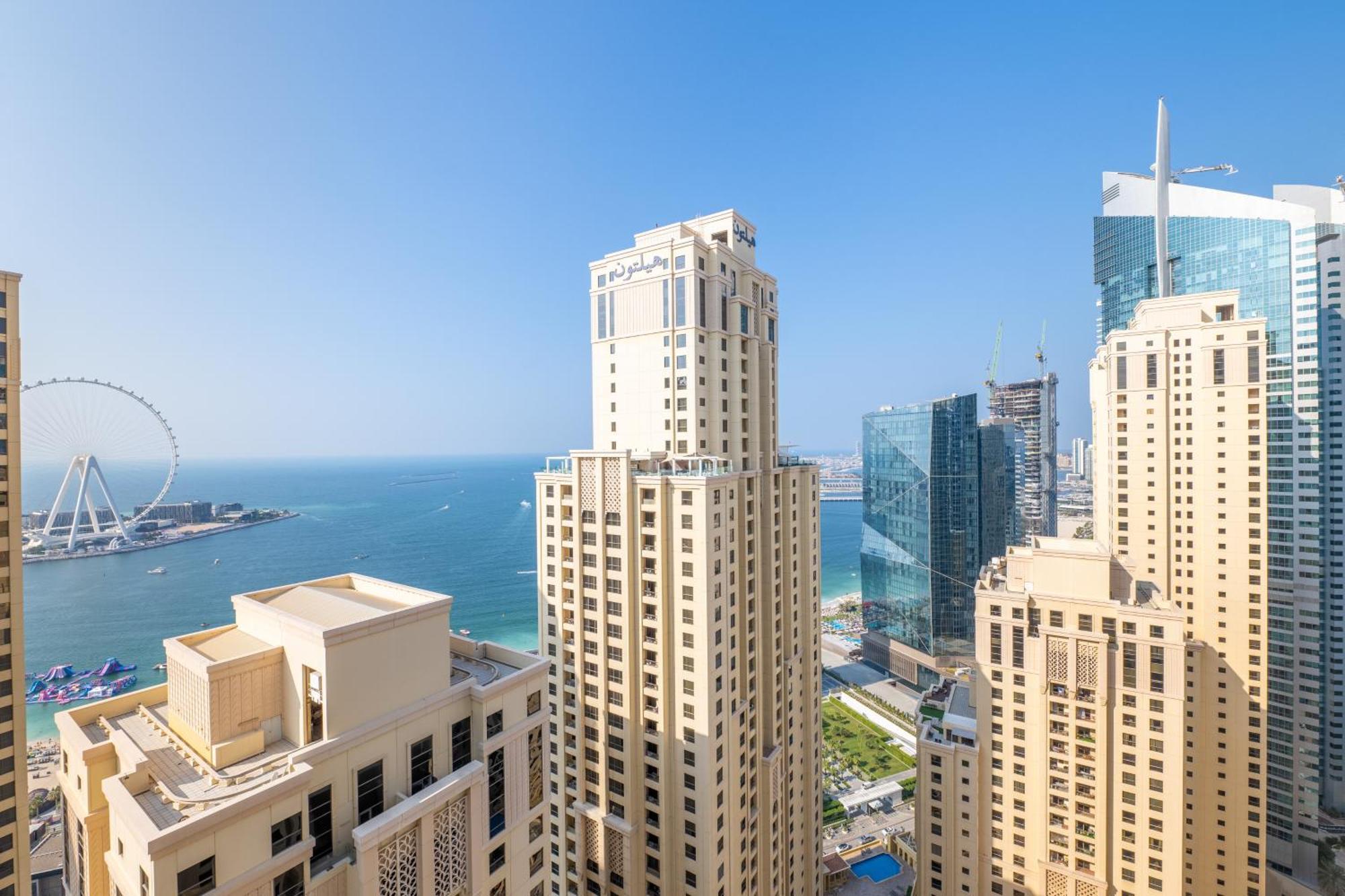 Luxury Jbr - Full Sea View - Free 5* Beach Resorts Access Dubai Buitenkant foto