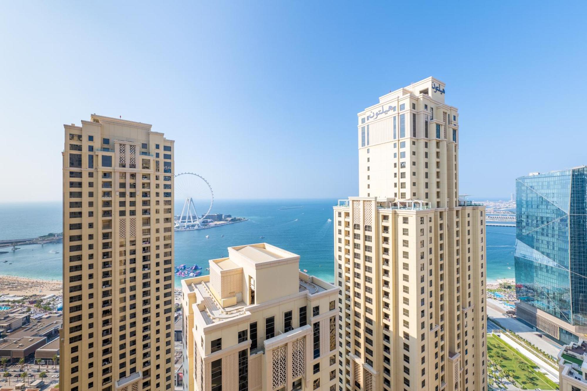 Luxury Jbr - Full Sea View - Free 5* Beach Resorts Access Dubai Buitenkant foto