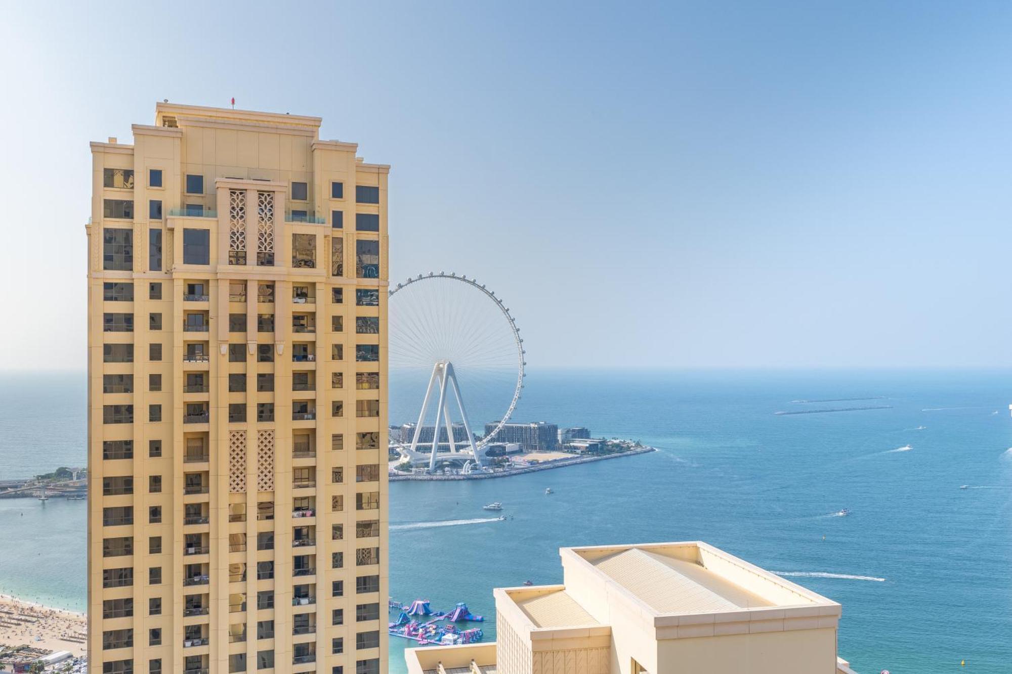 Luxury Jbr - Full Sea View - Free 5* Beach Resorts Access Dubai Buitenkant foto