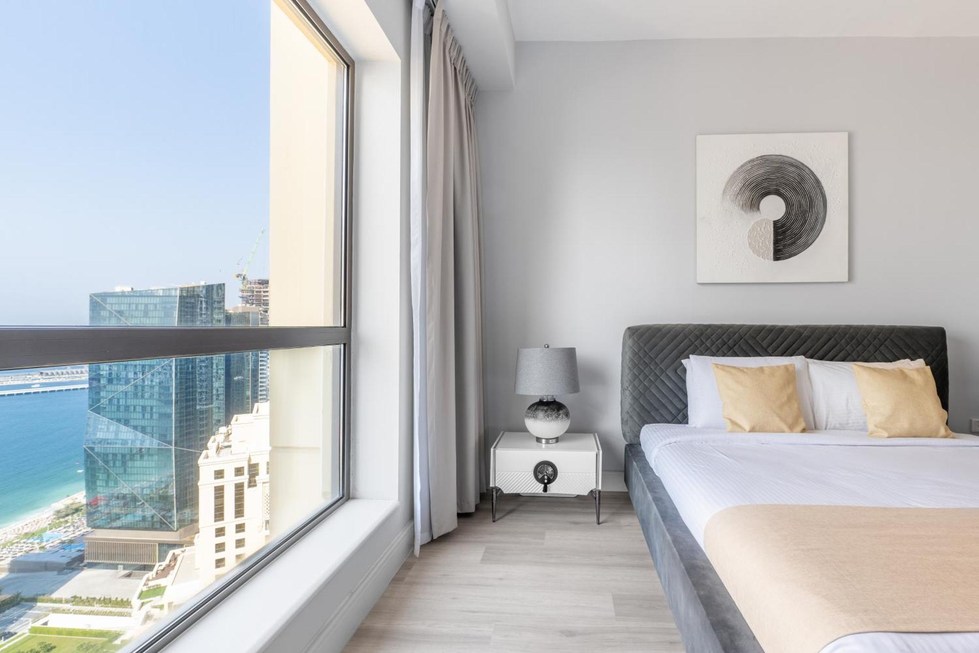 Luxury Jbr - Full Sea View - Free 5* Beach Resorts Access Dubai Buitenkant foto